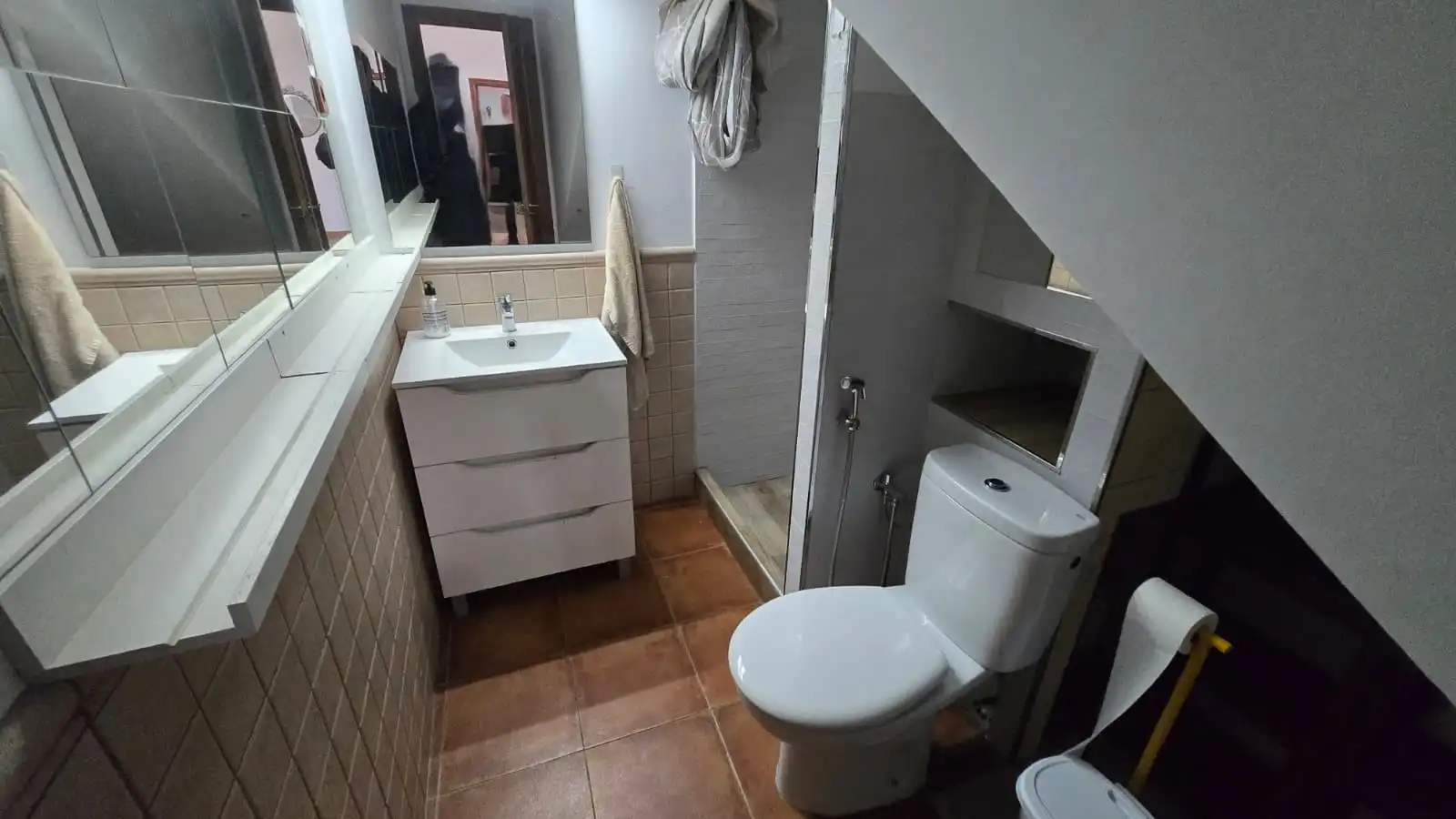 Baño de Casa o chalet en venta en Alhaurín de la Torre con Aire acondicionado, Jardín privado y Terraza