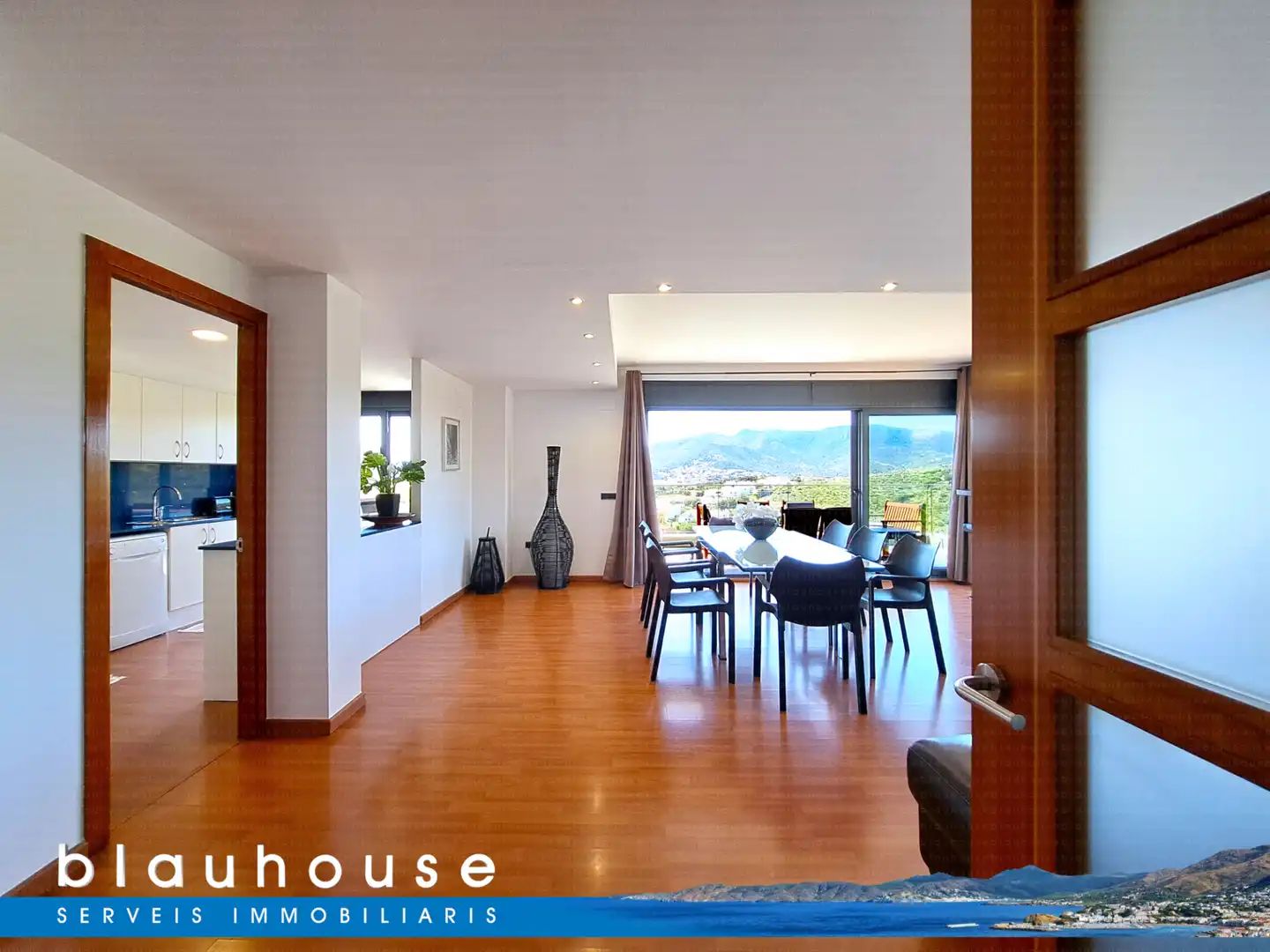 Sala d'estar de Dúplex en venda en Llançà amb Aire condicionat, Calefacció i Parquet