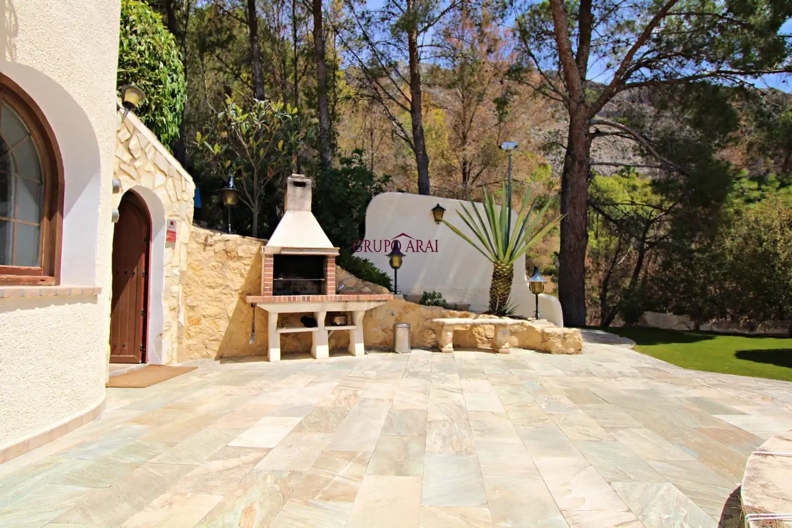 Terraza de Casa o chalet en venta en Altea con Calefacción, Jardín privado y Terraza