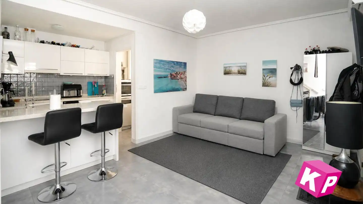 Sala de estar de Casa o chalet en venta en Santa Pola con Aire acondicionado, Terraza y Amueblado