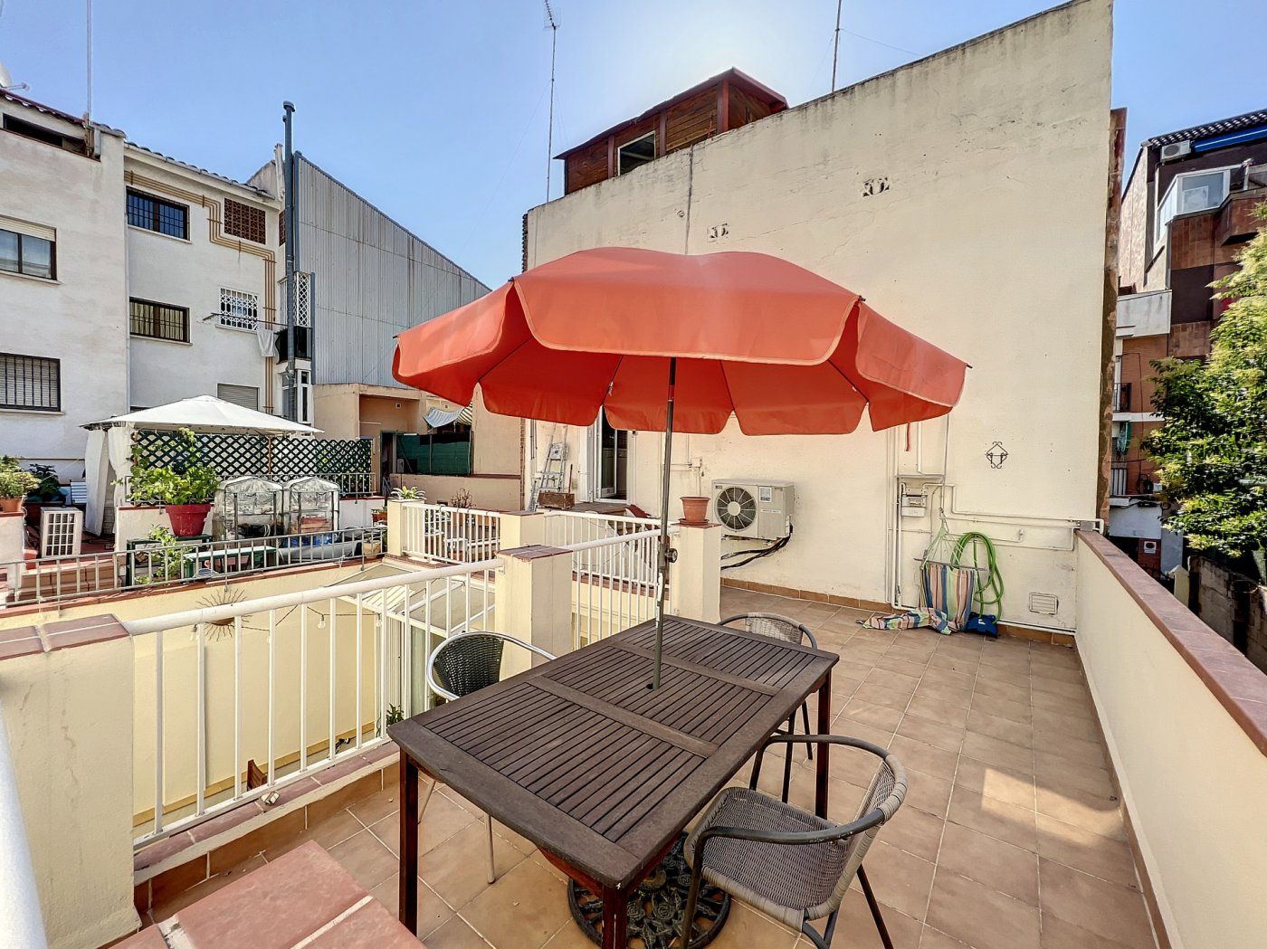 Terrassa de Pis de lloguer en  Barcelona Capital amb Terrassa, Moblat i Balcó