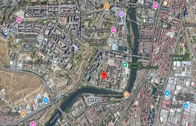 Vista exterior de Pis en venda en Valladolid