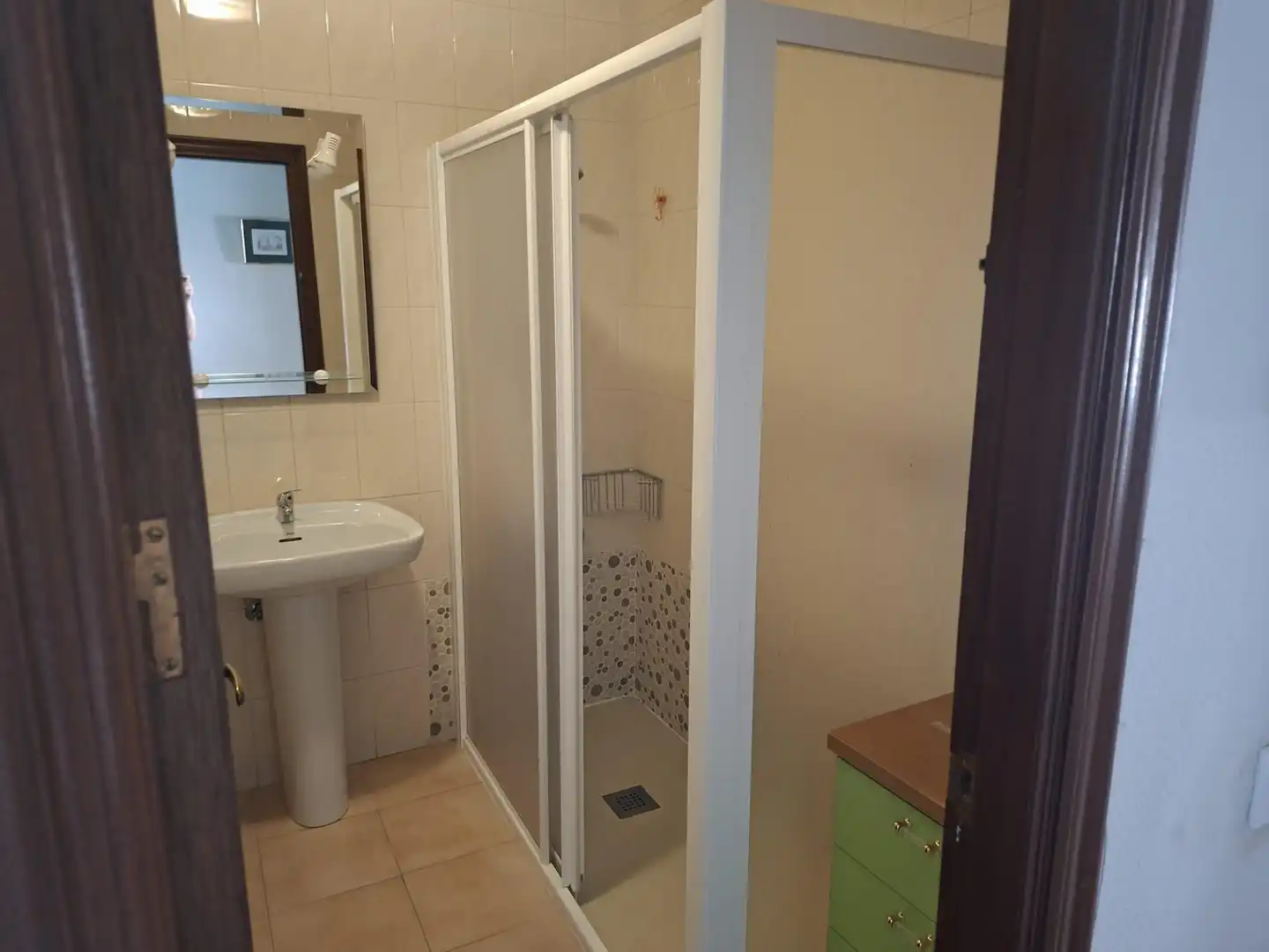 Badezimmer von Wohnung zur Miete in Ciudad Real mit Klimaanlage, Heizung und Terrasse