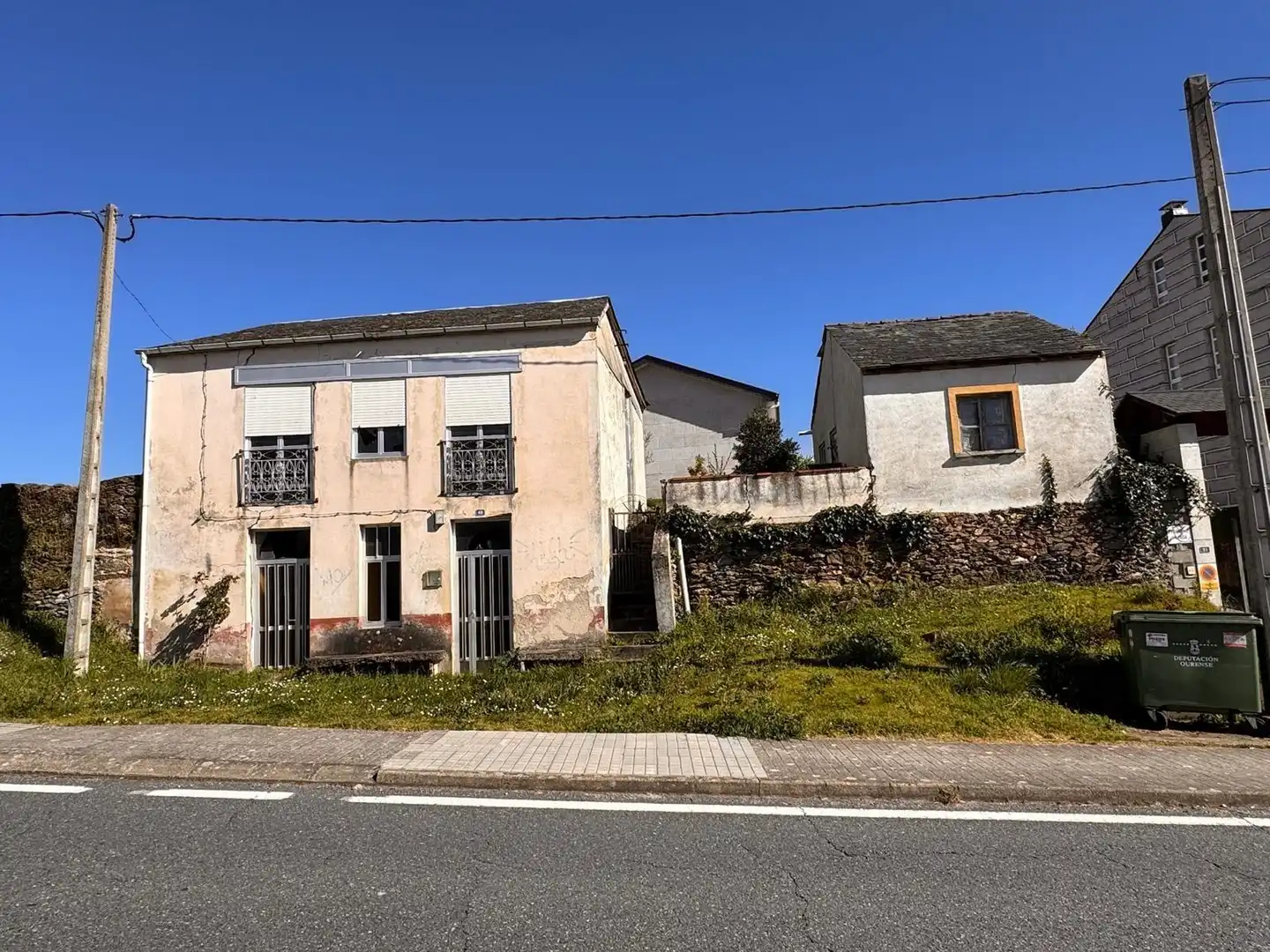 Vista exterior de Casa o xalet en venda en Viana do Bolo