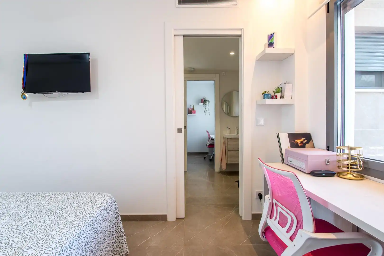 Habitación de Casa o chalet en venta en Murcia con Aire acondicionado, Calefacción y Jardín privado