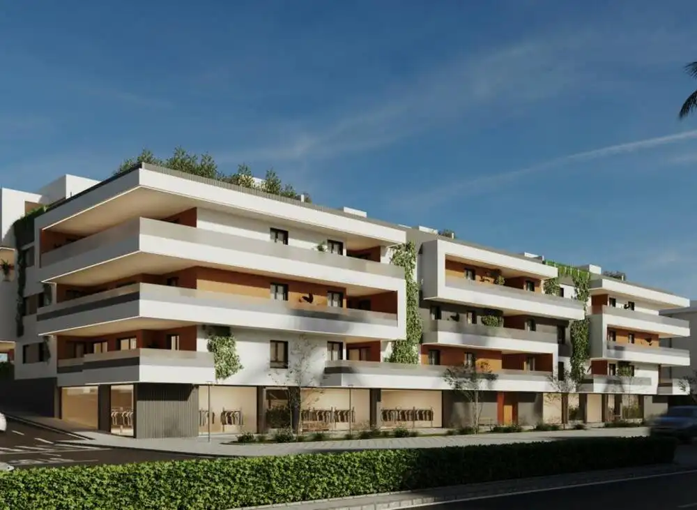 Vista exterior de Apartamento en venta en Marbella con Aire acondicionado, Terraza y Piscina