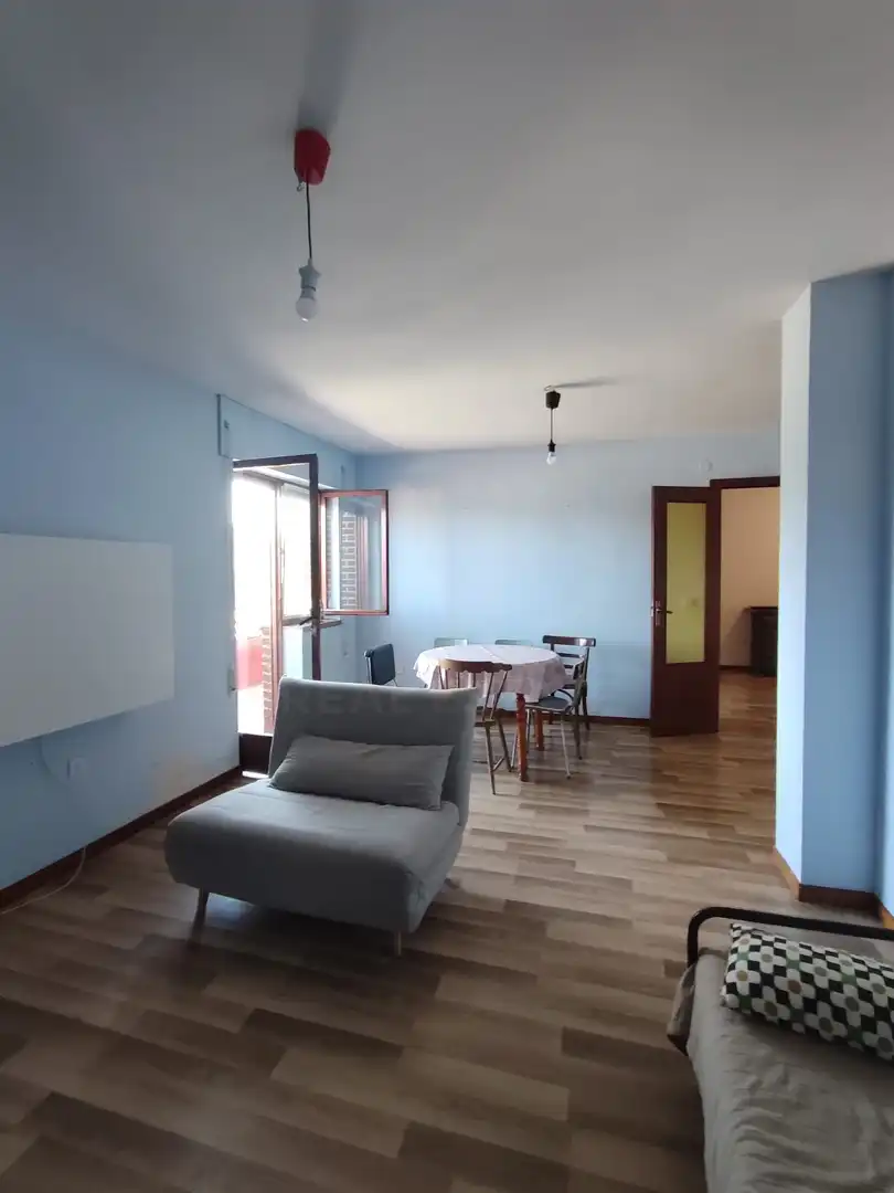 Sala d'estar de Àtic en venda en Villarejo de Órbigo amb Terrassa i Piscina