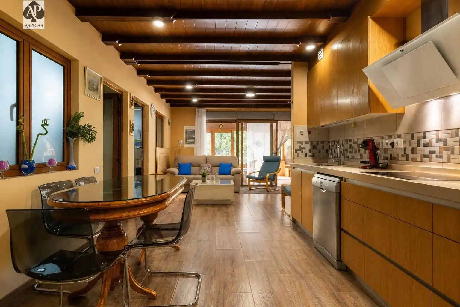 Cocina de Finca rústica en venta en Telde con Jardín privado, Terraza y Trastero
