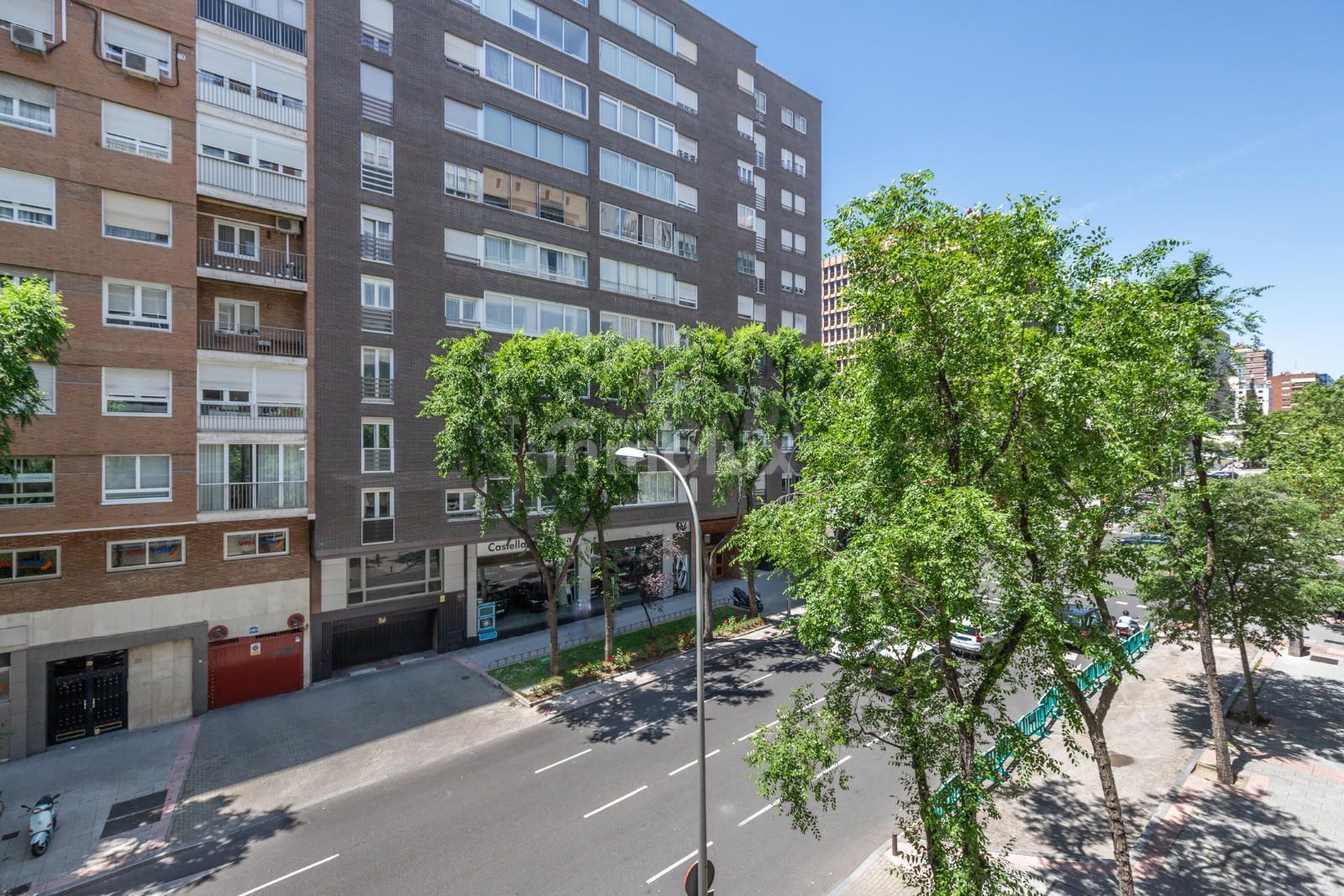 Exterior view of Flat for sale in  Madrid Capital  with Air Conditioner, Terrace and Storage room