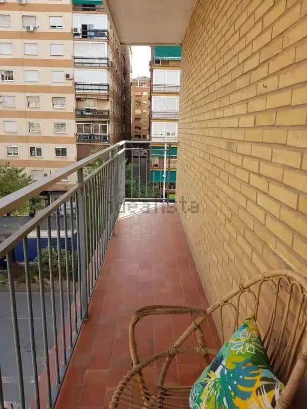Terrasse von Wohnung zur Miete in Granada mit Heizung, Möbliert und Ofen
