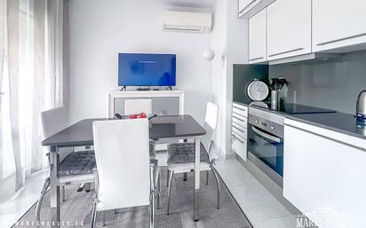 Kitchen of Flat for sale in Lloret de Mar  with Air Conditioner, Terrace and Swimming Pool