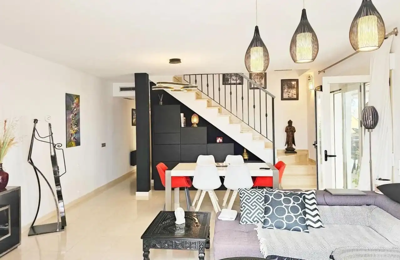 Sala de estar de Ático en venta en Las Marinas / Les Marines