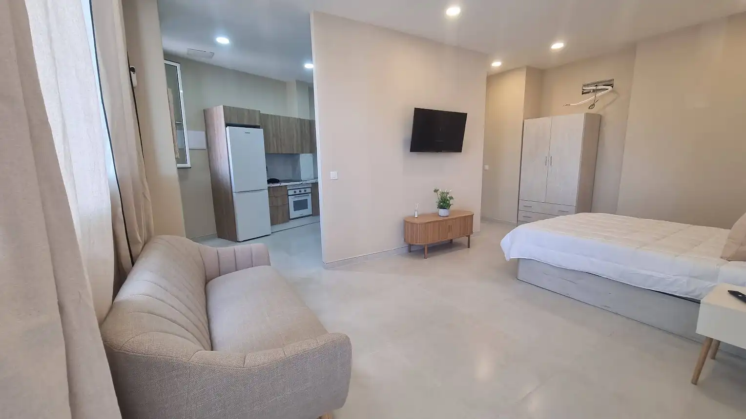 Sala d'estar de Estudi en venda en Arona amb Aire condicionat, Moblat i Forn