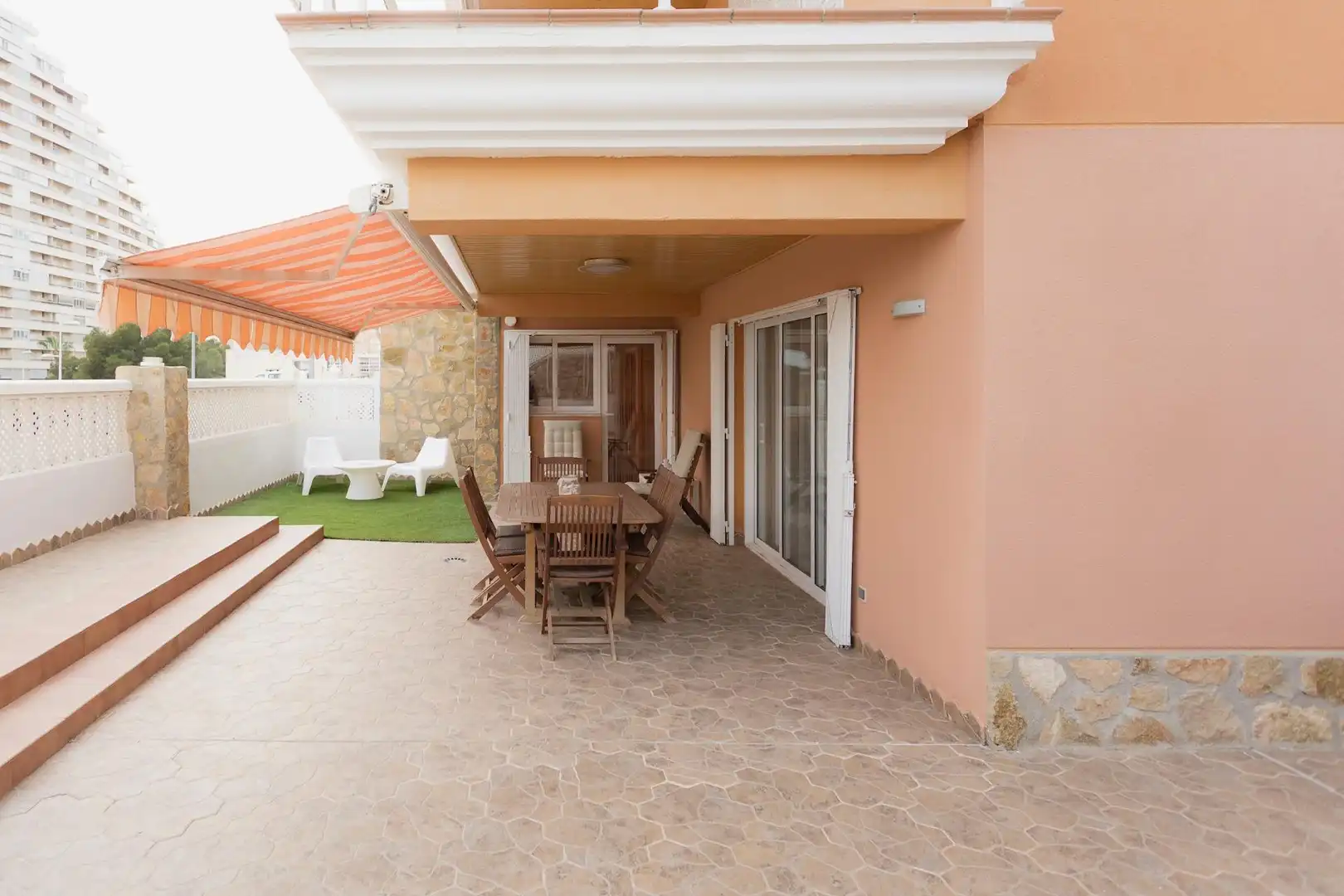 Terraza de Apartamento en venta en Cullera con Calefacción, Jardín privado y Terraza