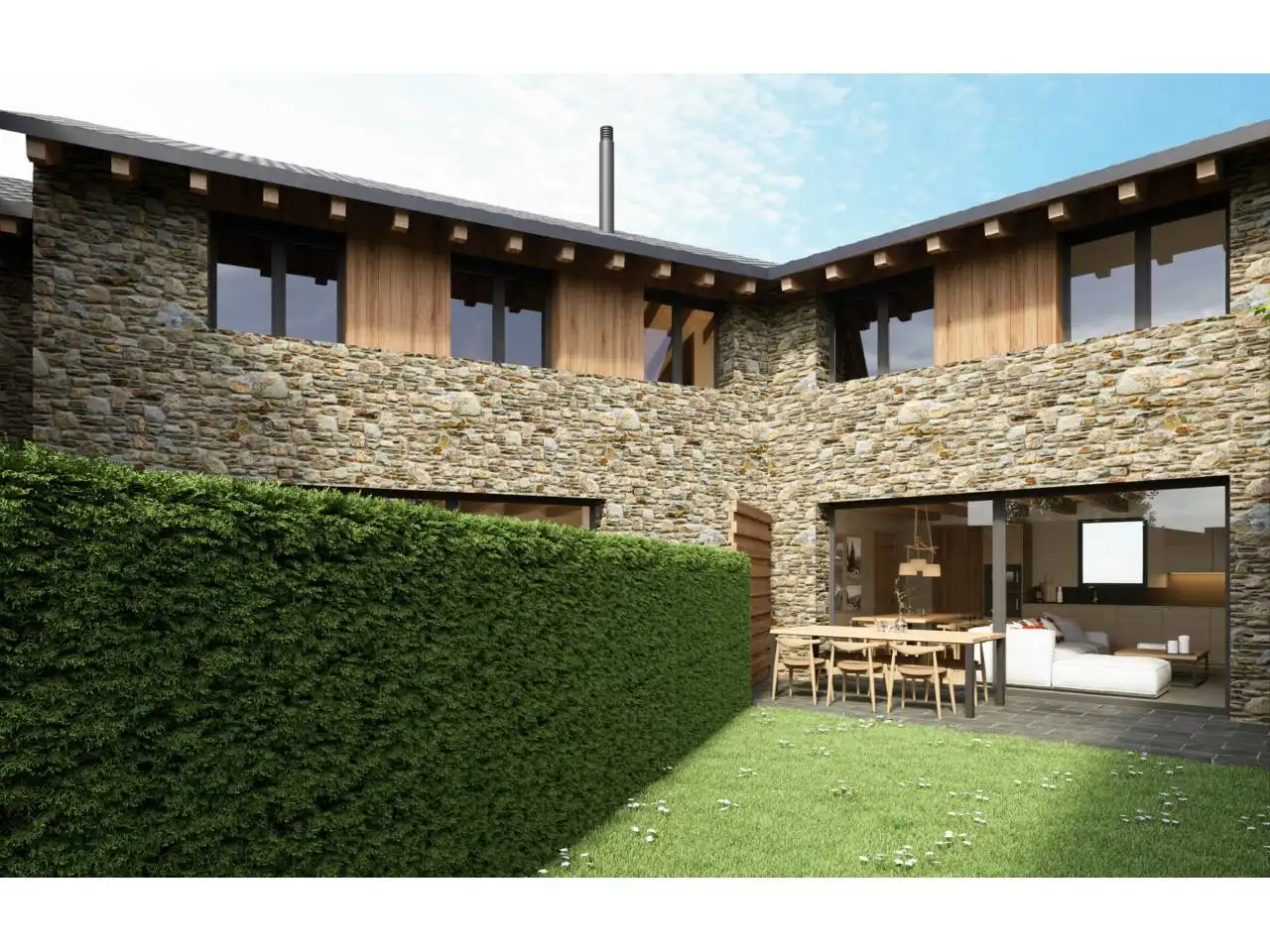 Vista exterior de Casa o xalet en venda en Puigcerdà amb Calefacció, Jardí privat i Parquet
