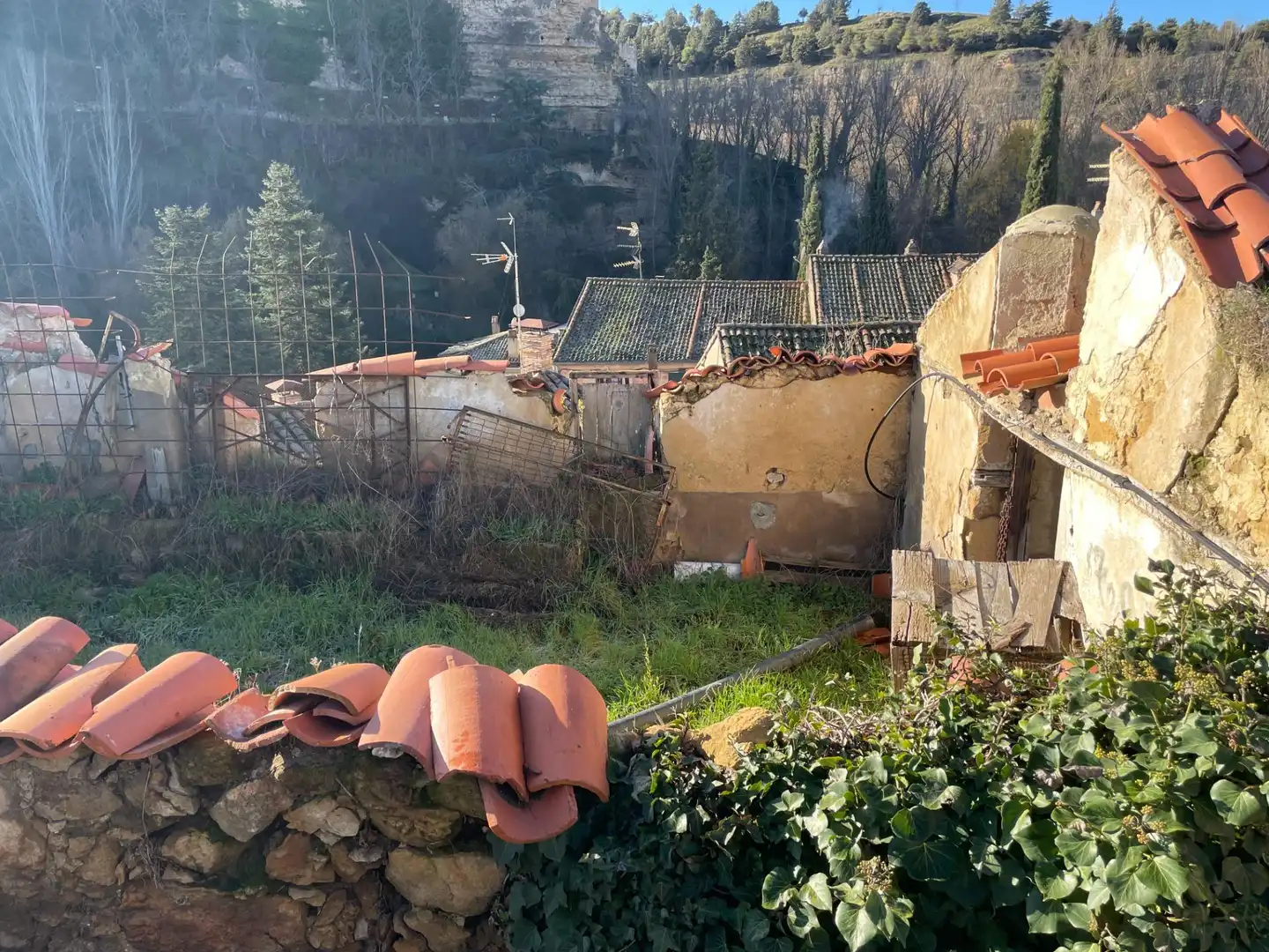Vista exterior de Finca rústica en venda en Segovia amb Jardí privat, Traster i Piscina