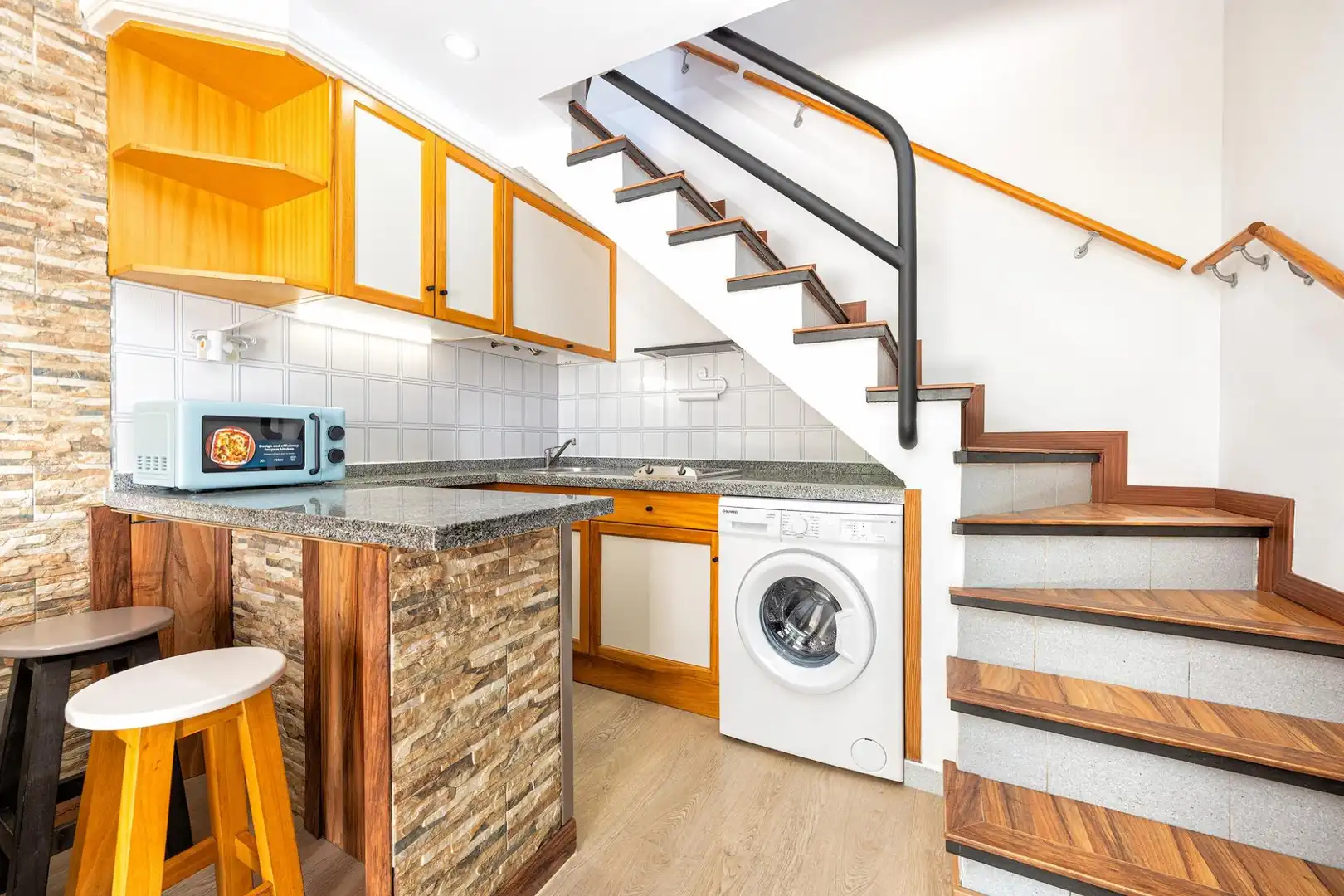 Cocina de Casa adosada en venta en San Bartolomé de Tirajana con Aire acondicionado, Jardín privado y Terraza