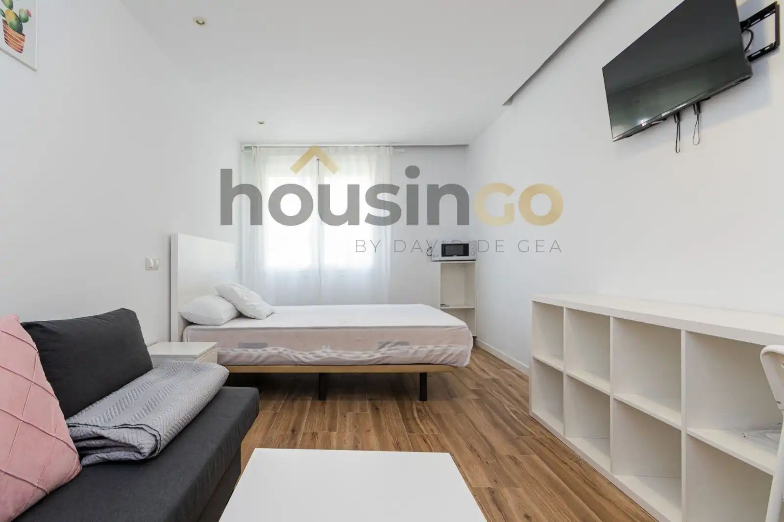 Habitación de Estudio de alquiler en Madrid con Aire acondicionado, Calefacción y Parquet