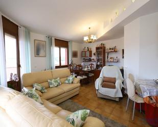 Sala d'estar de Àtic en venda en Sant Feliu de Guíxols amb Calefacció, Terrassa i Balcó