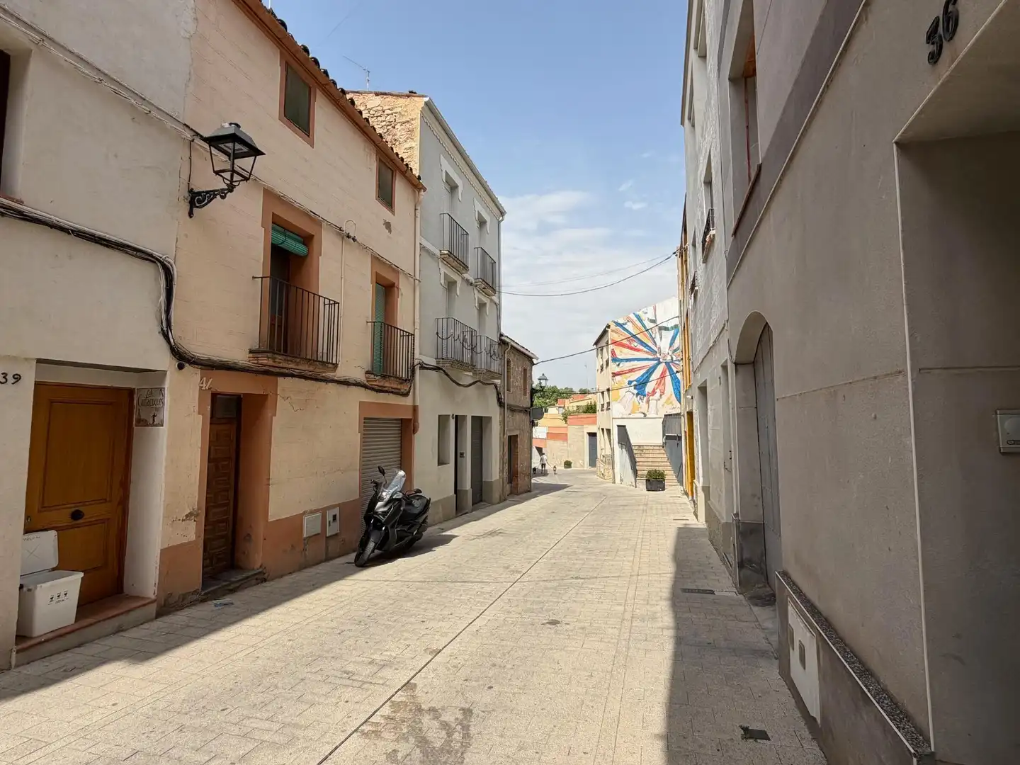 Vista exterior de Casa o chalet en venta en Sant Martí de Tous con Balcón