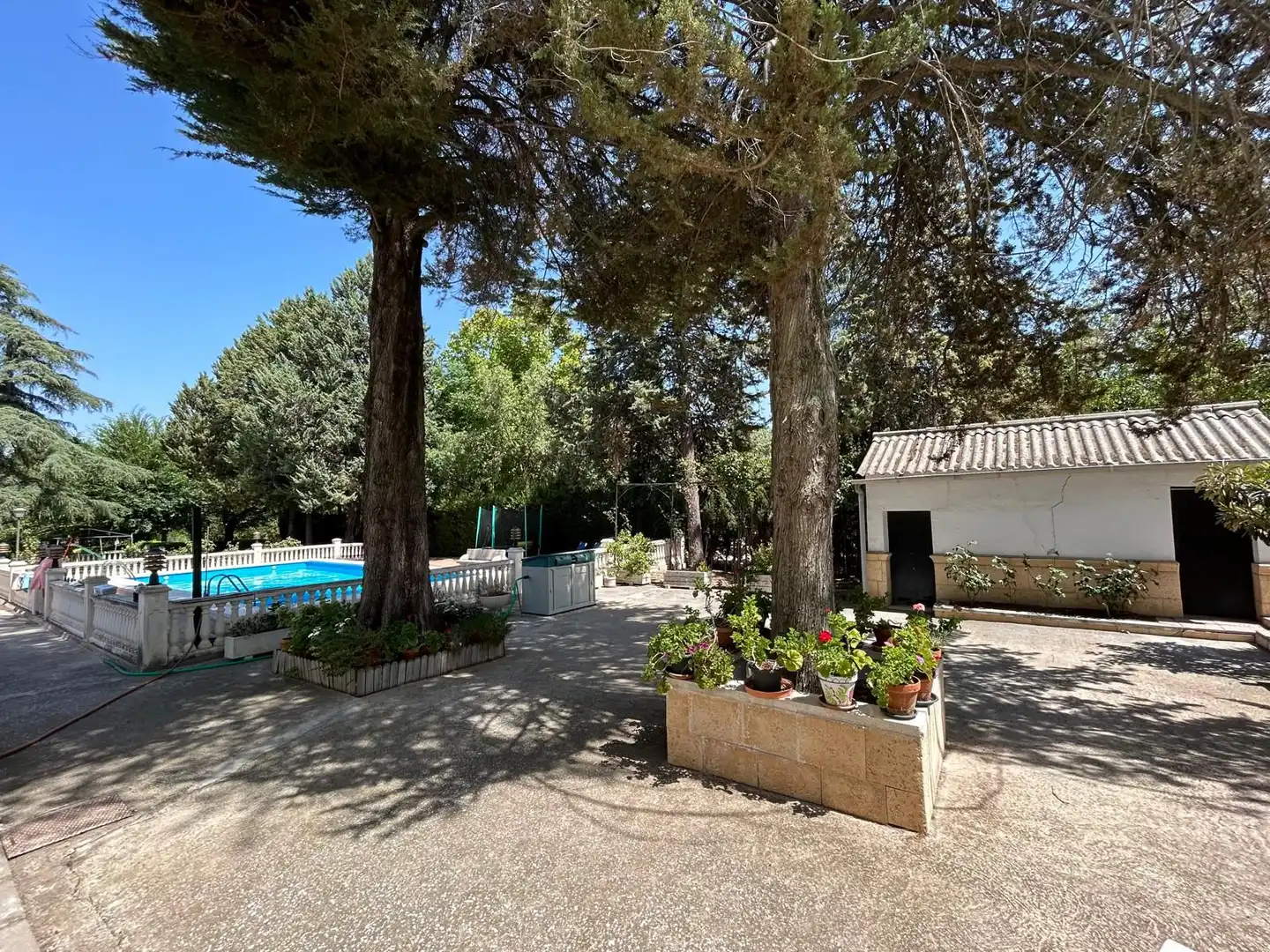 Garden of Houses for sale in Alcolea de Calatrava  with Air Conditioner, Heating and Terrace