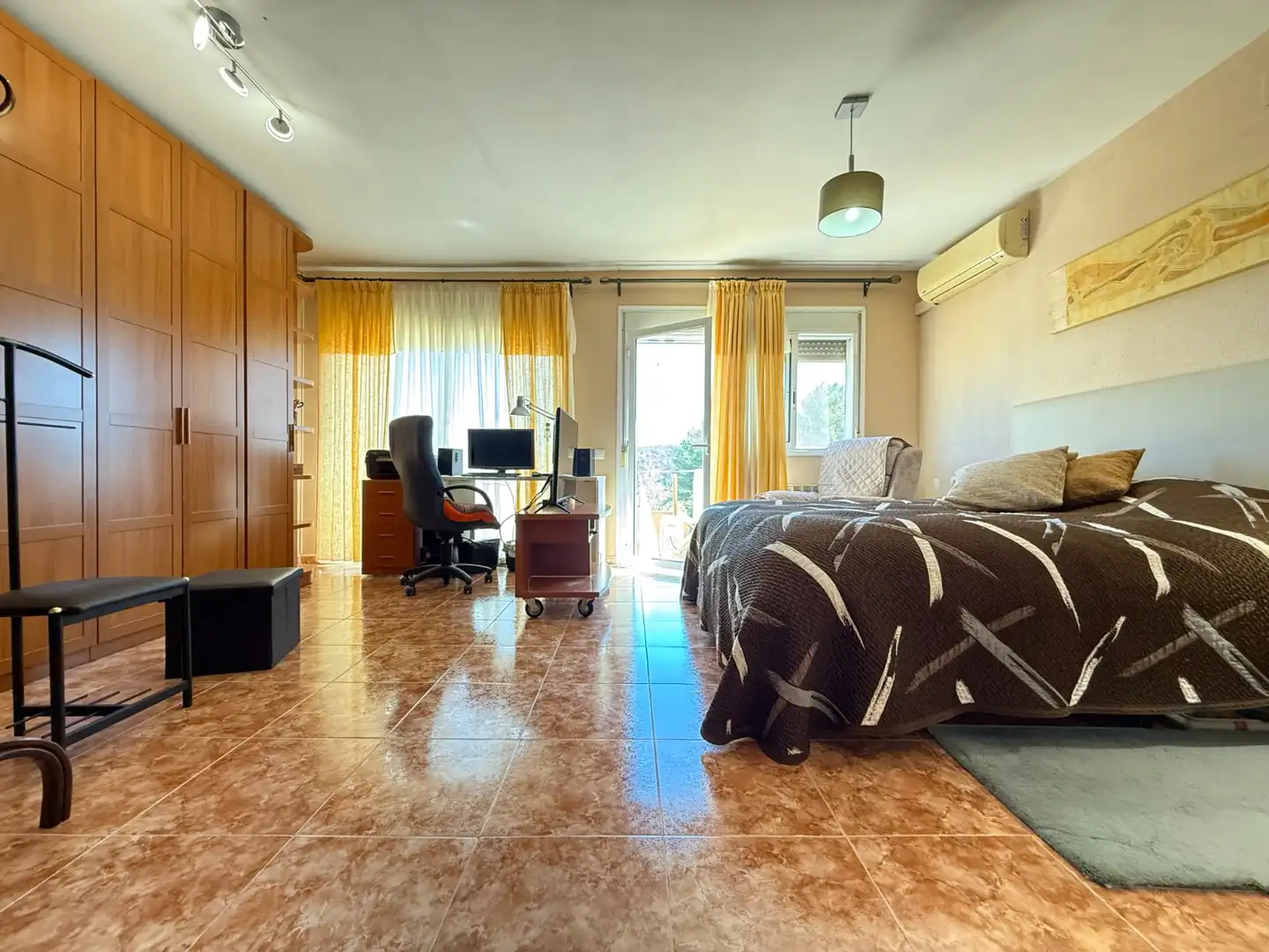 Bedroom of Detached homes for sale in Perafort  with Air Conditioner, Heating and Private garden