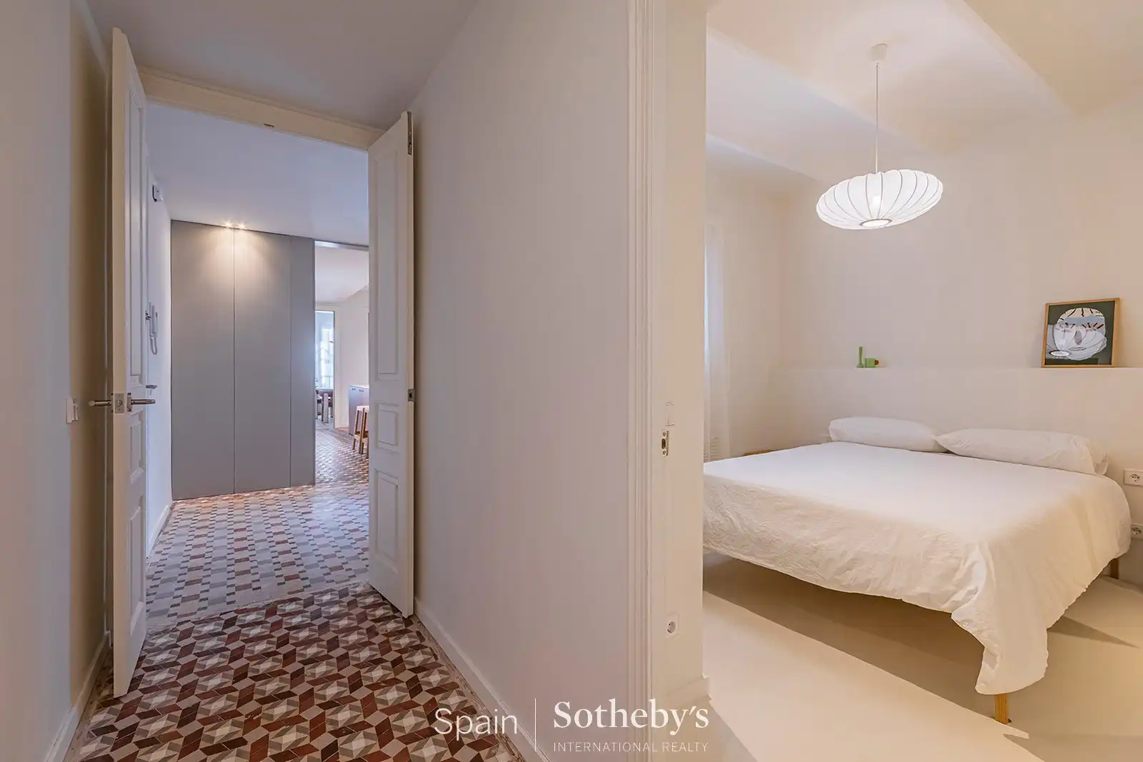 Bedroom of Apartments for sale in Barcelona  with Air Conditioner and Heating