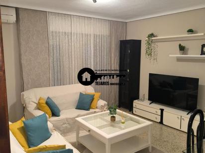 Living room of Flat to rent in  Albacete Capital  with Air Conditioner, Storage room and Balcony