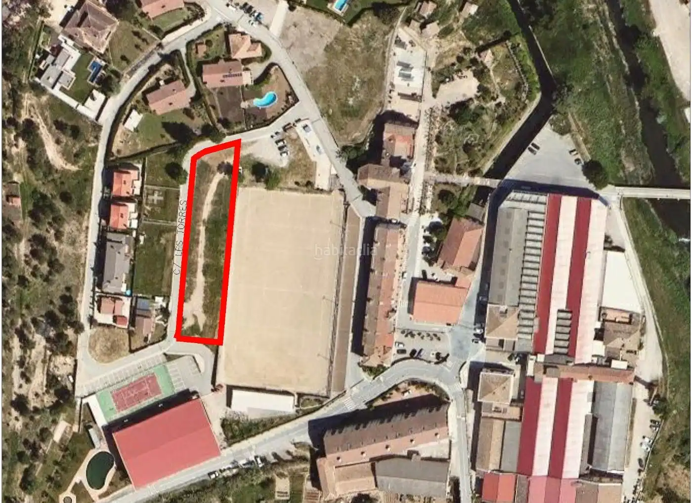 Terreny residencial en venda a Carrer de les Torres 19