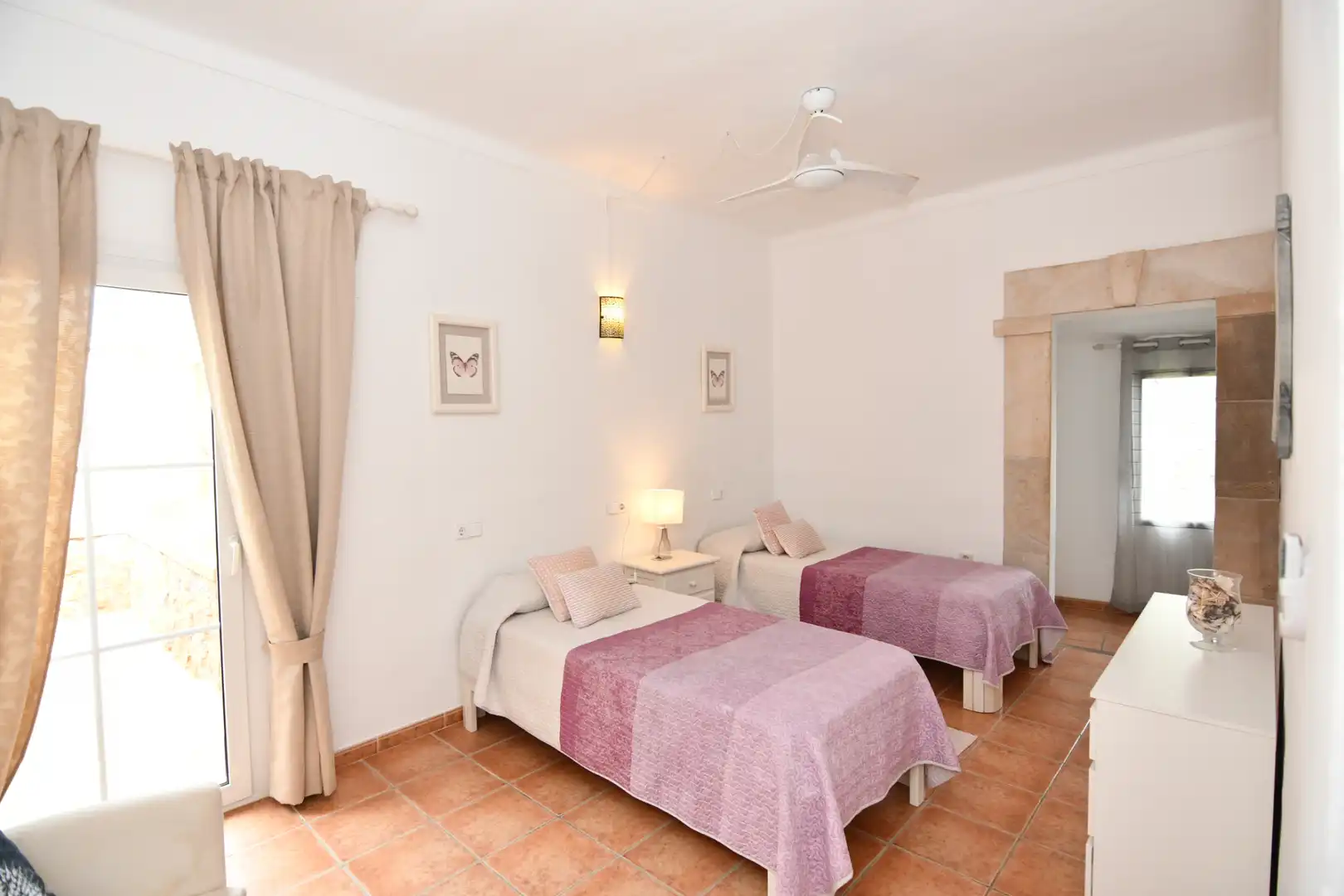 Schlafzimmer von Country house zum Verkauf in Felanitx mit Privatgarten, Terrasse und Abstellraum