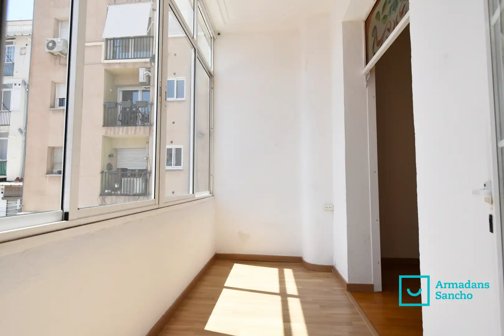 Balcony of Flat for sale in Barcelona  with Air Conditioner, Parquet flooring and Oven