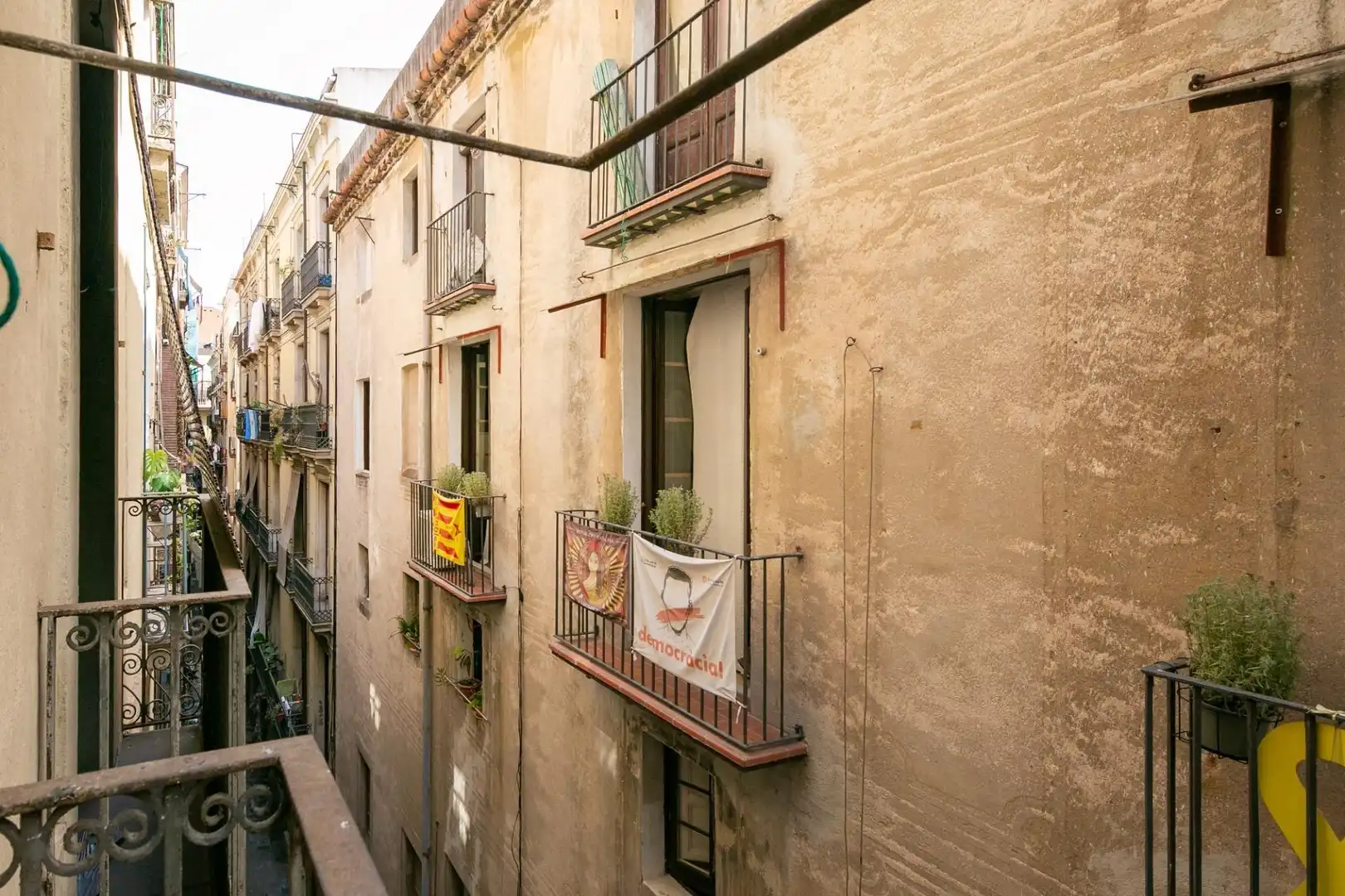 Balcony of Flat for sale in Barcelona