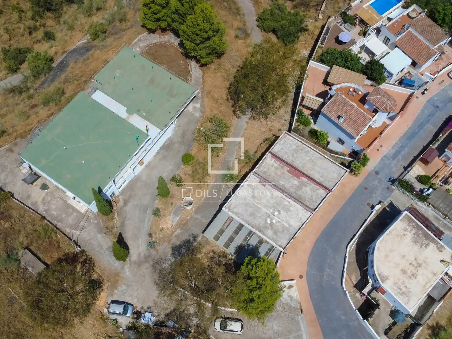 Vista exterior de Finca rústica en venda en Viñuela amb Jardí privat i Piscina