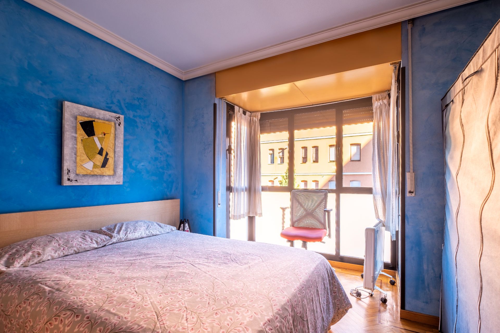 Bedroom of Study for sale in  Madrid Capital  with Heating, Parquet flooring and Furnished