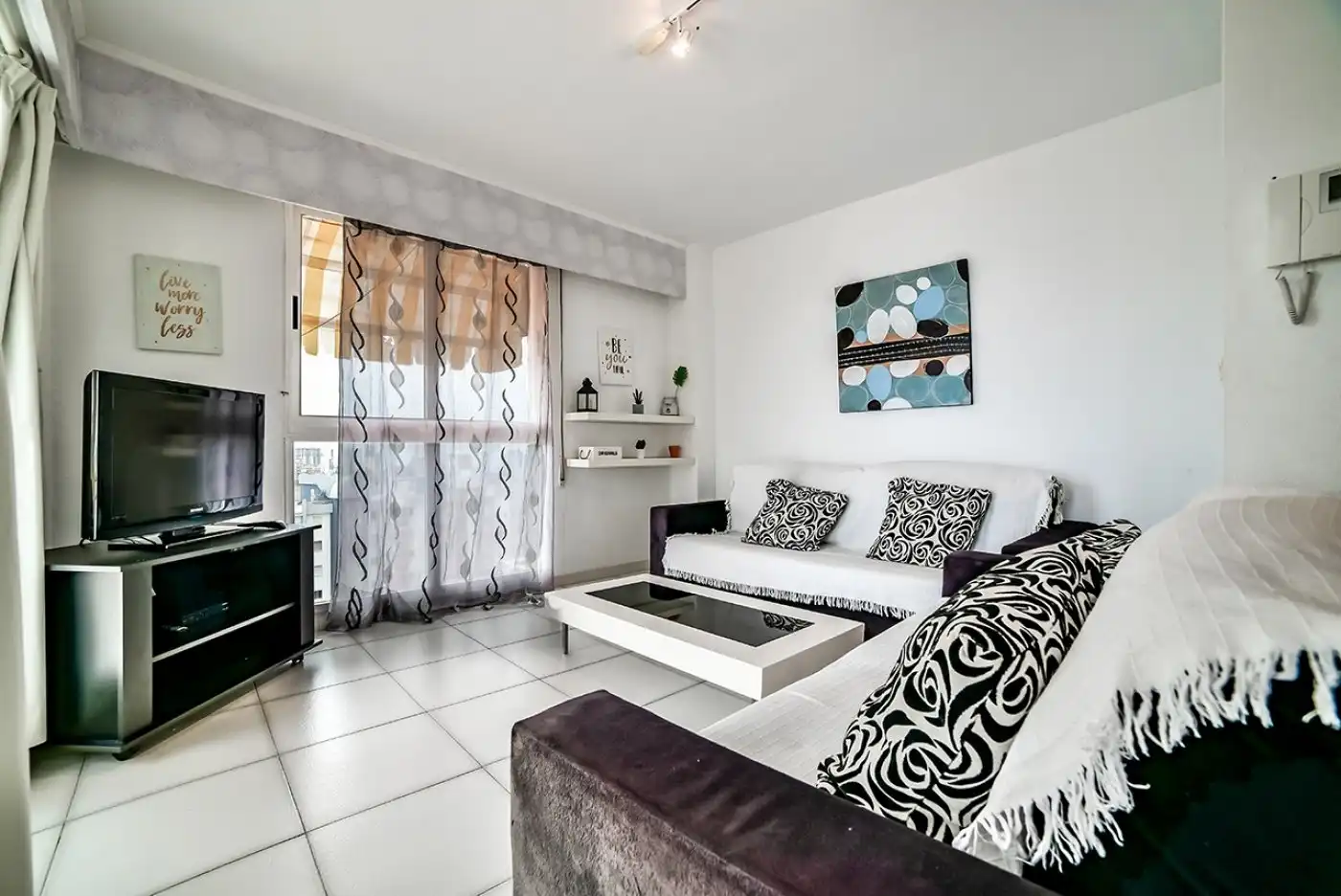 Sala d'estar de Àtic en venda en Calpe / Calp amb Terrassa