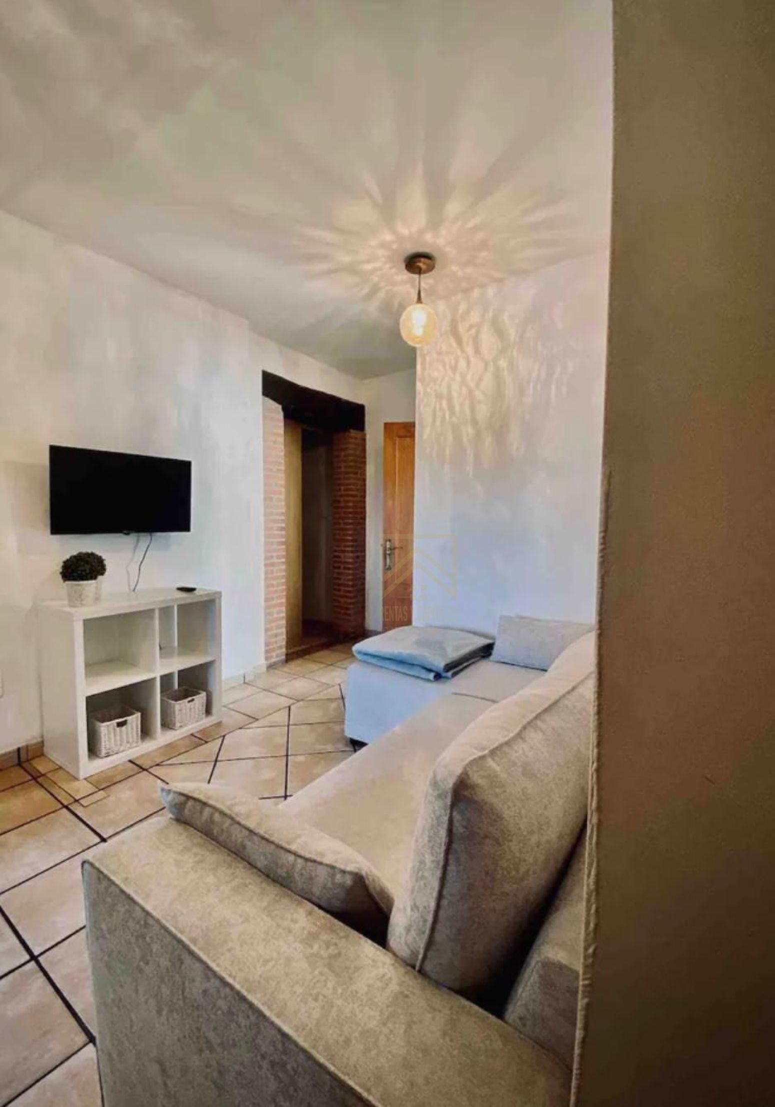 Living room of Flat to rent in Santillana del Mar  with Heating, Terrace and Furnished