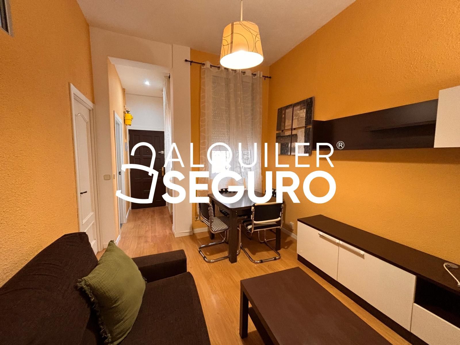Living room of Flat to rent in  Madrid Capital  with Heating and Furnished