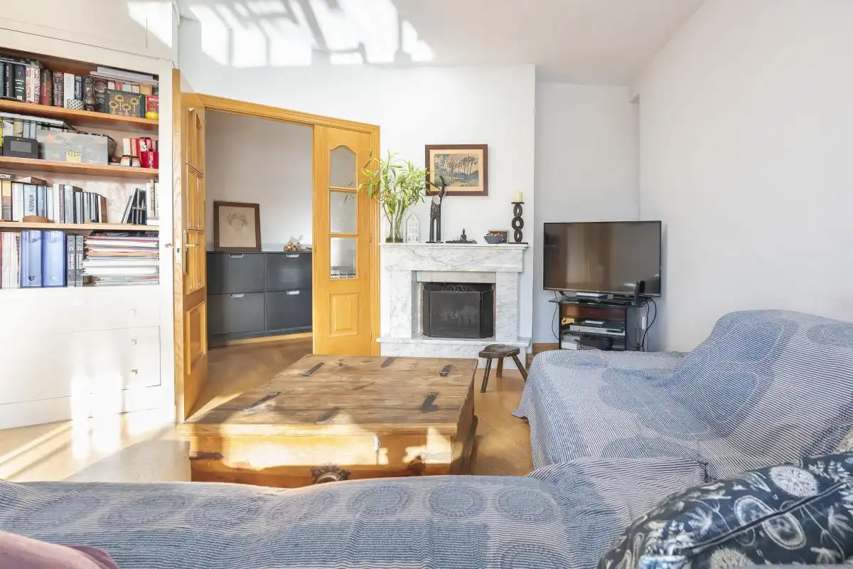 Sala de estar de Piso en venta en Majadahonda con Aire acondicionado, Calefacción y Jardín privado