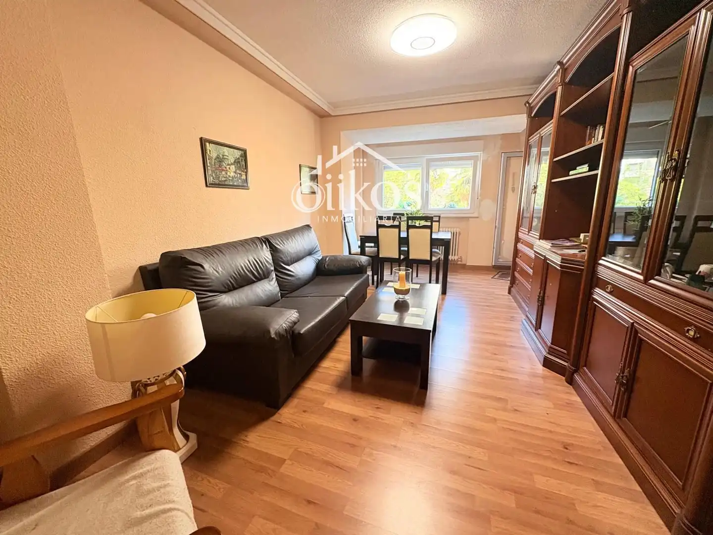 Wohnzimmer von Wohnung zum Verkauf in Salamanca mit Heizung, Parkett und Balkon