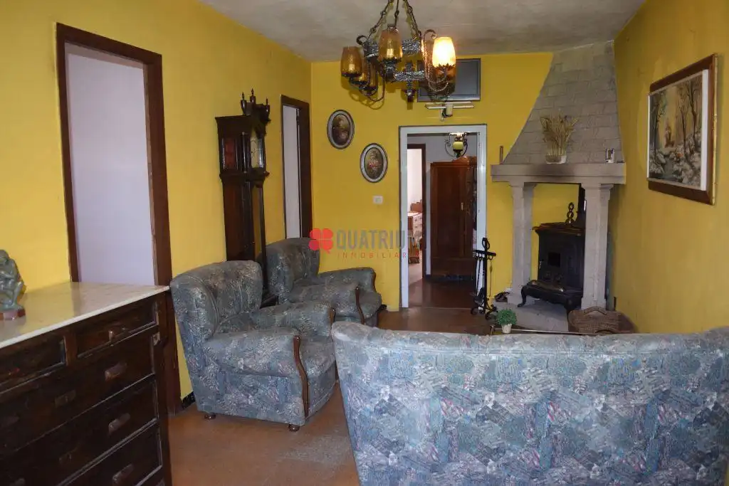 Sala de estar de Casa o chalet en venta en A Estrada  con Jardín privado y Piscina