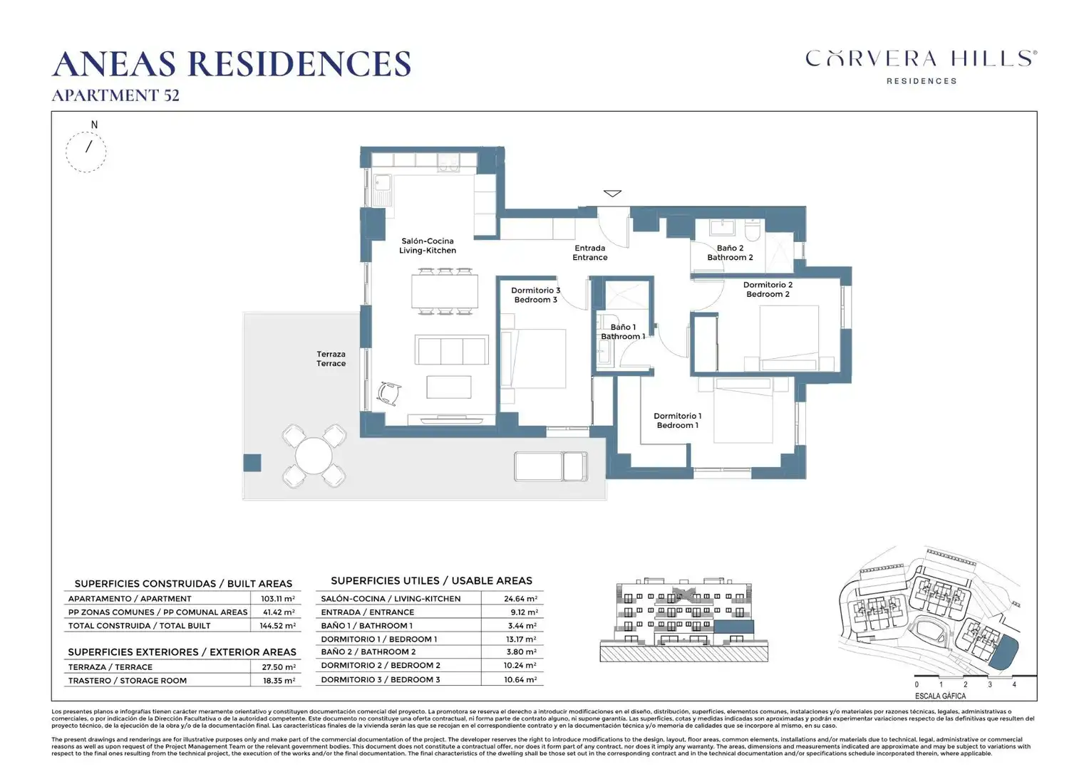 Apartament amb piscina en venda a Calle Calle Corvera Golf Country Club 1, imagen 33