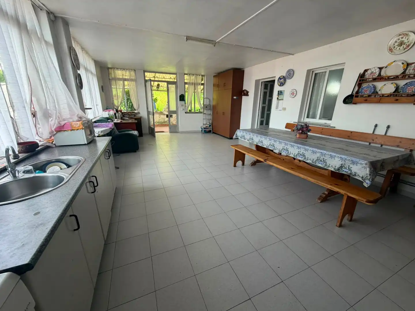 Cocina de Casa adosada en venta en Neda con Terraza y Amueblado