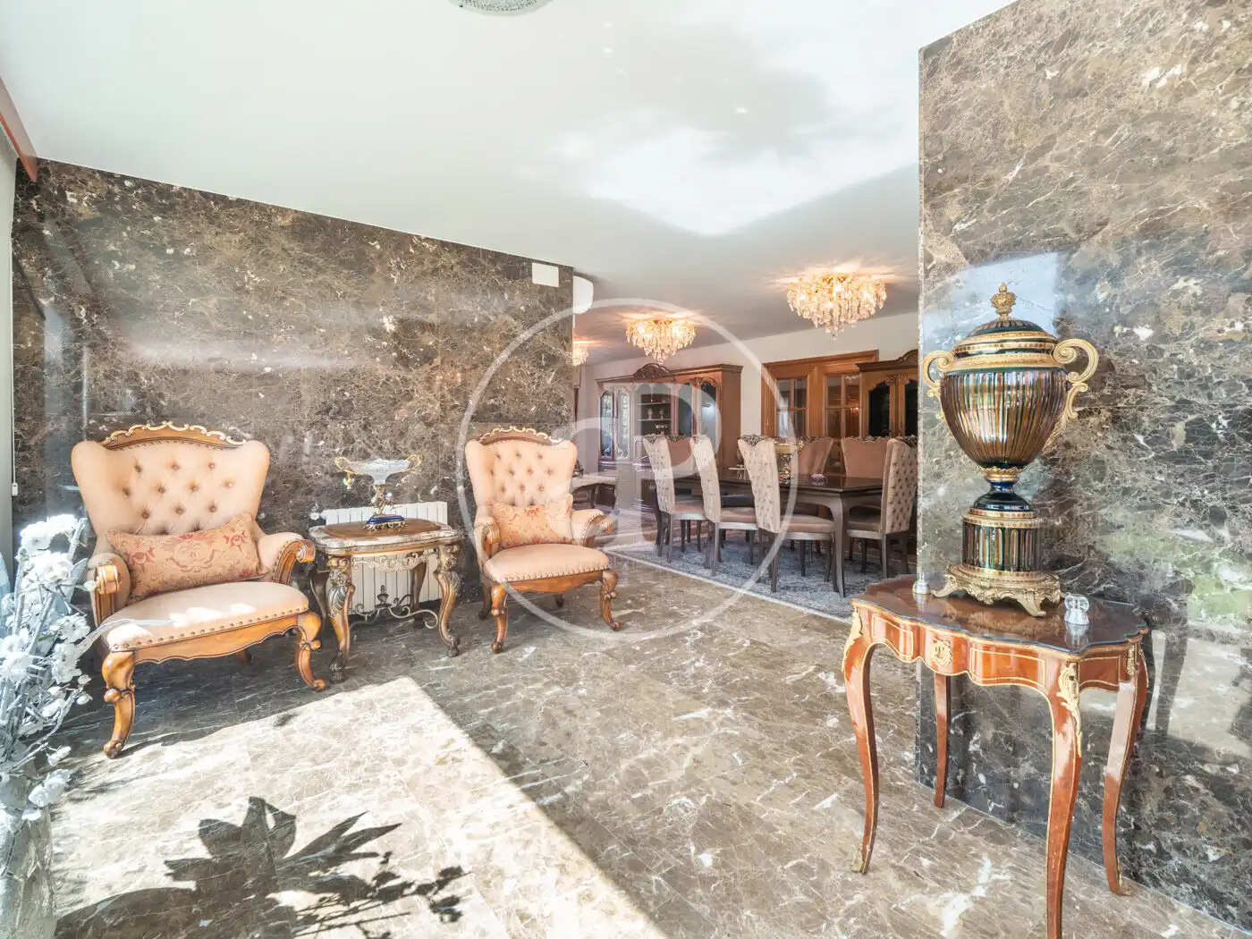 Comedor de Casa o chalet en venta en Godella con Aire acondicionado, Calefacción y Jardín privado