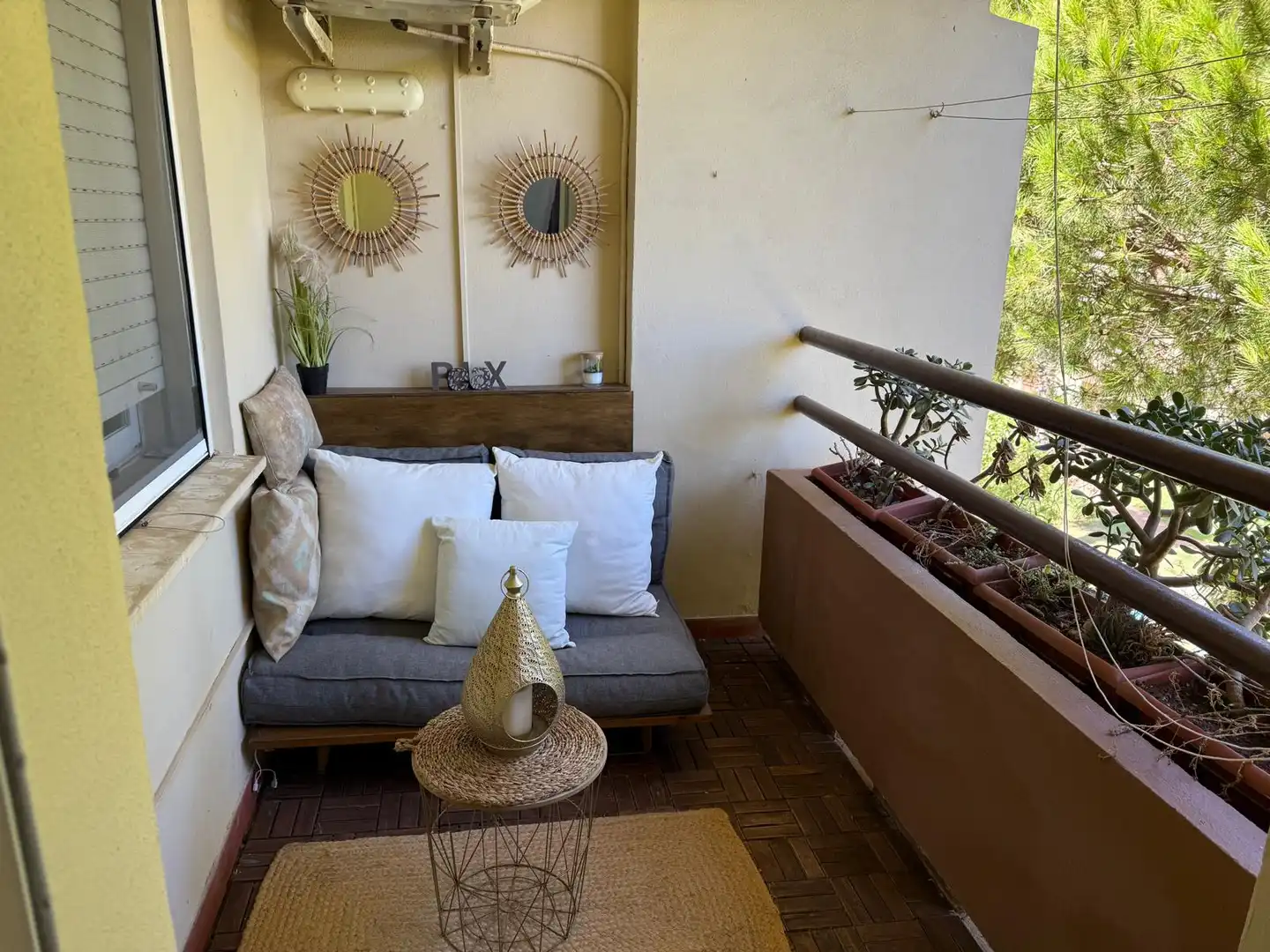 Terrasse von Wohnung zur Miete in Algeciras mit Klimaanlage, Heizung und Terrasse