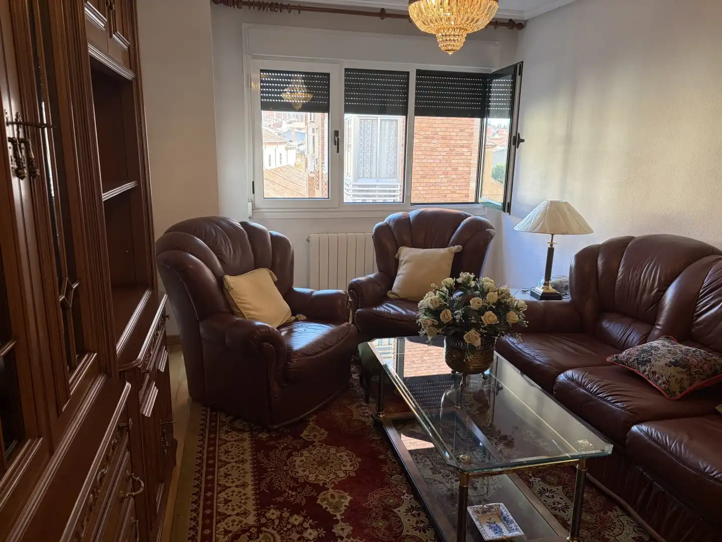 Sala de estar de Piso en venta en Segovia con Calefacción