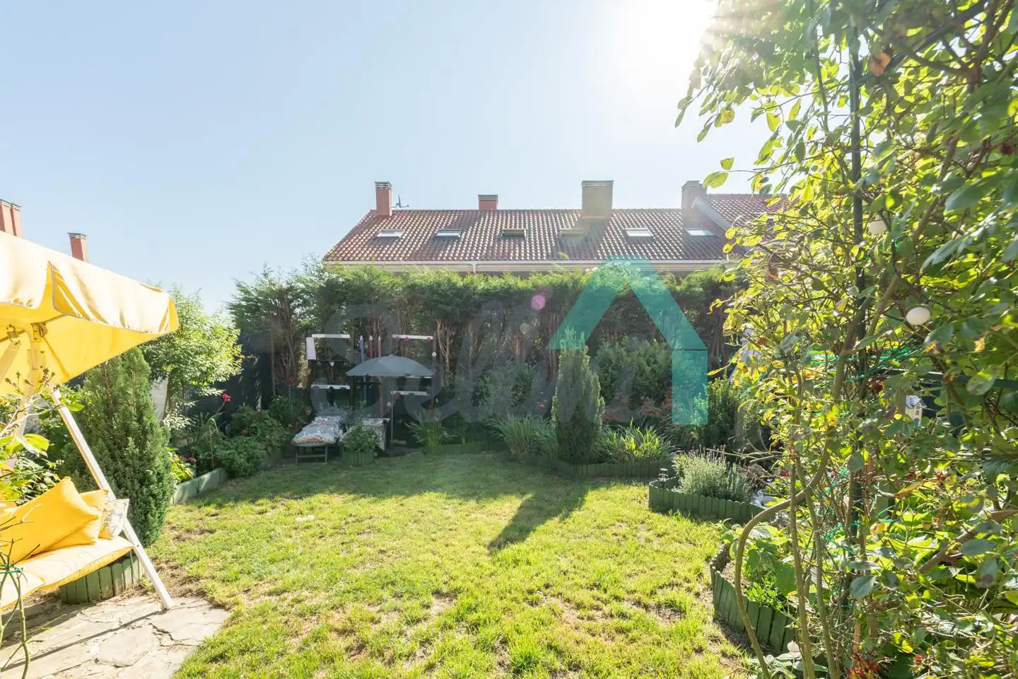 Garten von Wohnung zur untervermieten in Siero mit Heizung, Privatgarten und Parkett