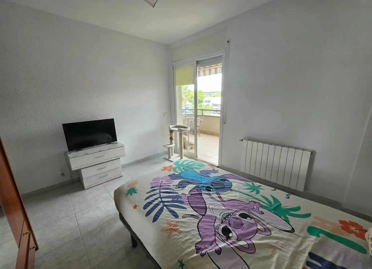 Schlafzimmer von Wohnung zum Verkauf in Vilanova i la Geltrú mit Heizung, Terrasse und Ofen