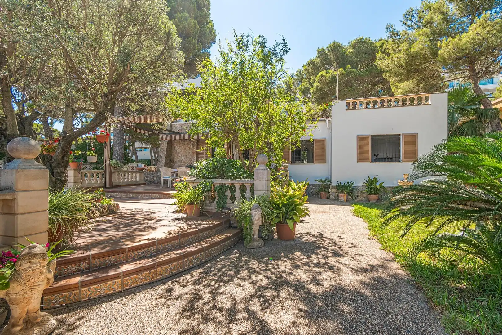 Jardí de Casa o xalet en venda en  Palma de Mallorca amb Aire condicionat, Jardí privat i Terrassa