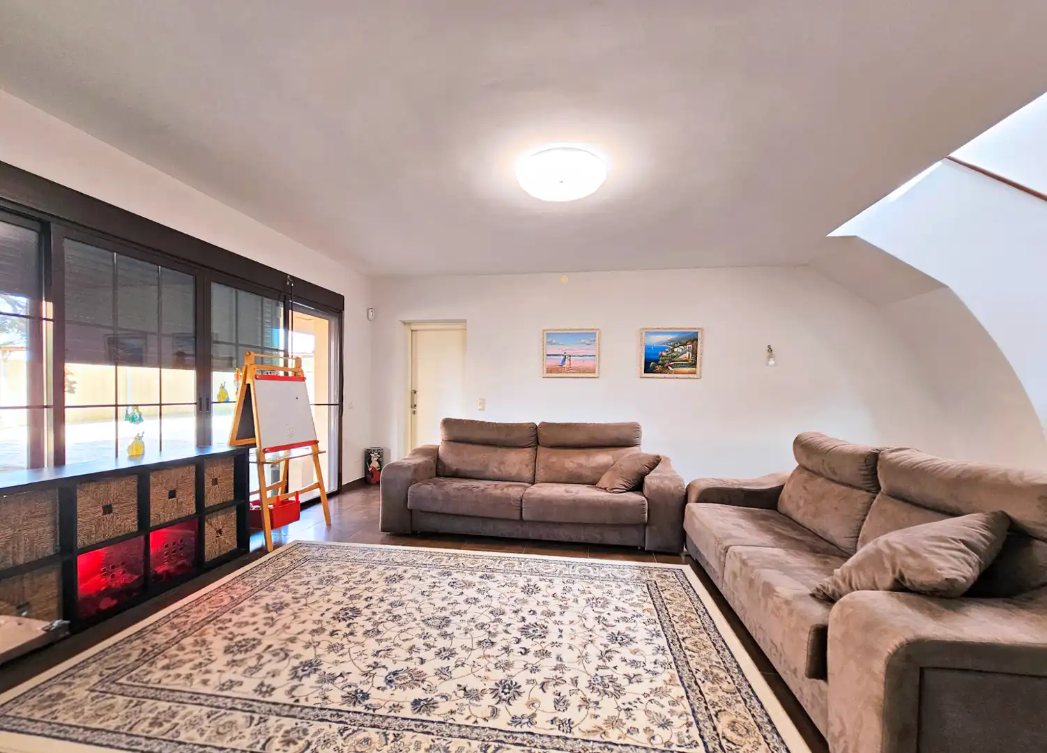 Sala d'estar de Casa o xalet en venda en La Manga del Mar Menor amb Aire condicionat, Calefacció i Jardí privat