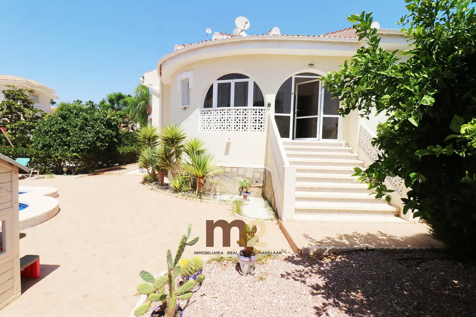 Jardí de Casa o xalet en venda en Rojales amb Aire condicionat, Calefacció i Jardí privat